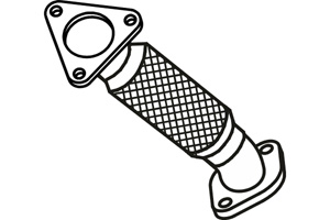 Front pipe in the group  at  Professional Parts Sweden AB (P41019)