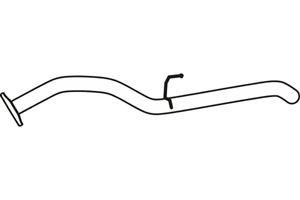 Rear pipe in the group Exhaust parts / Exhaust muffler & kits at  Professional Parts Sweden AB (P41051)