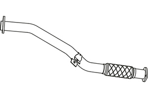 Front pipe in the group  at  Professional Parts Sweden AB (P4112)