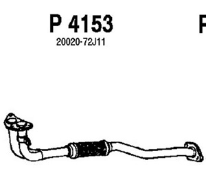 Intermediate muffler in the group  at  Professional Parts Sweden AB (P4153)