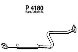Intermediate muffler i gruppen Tillflligt dolda artiklar hos  Professional Parts Sweden AB (P4180)