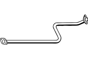 Intermediate muffler in the group  at  Professional Parts Sweden AB (P4196)