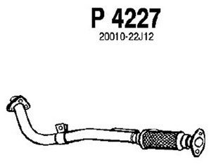 Front pipe i gruppen Tillflligt dolda artiklar hos  Professional Parts Sweden AB (P4227)