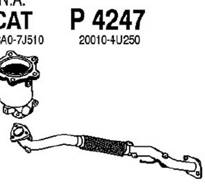 Front pipe in the group  at  Professional Parts Sweden AB (P4247)