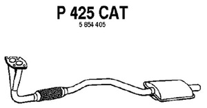 Catalytic converter in the group  at  Professional Parts Sweden AB (P425CAT)
