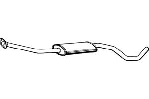 Intermediate muffler in the group  at  Professional Parts Sweden AB (P4275)
