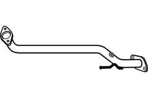 Front pipe in the group  at  Professional Parts Sweden AB (P4289)