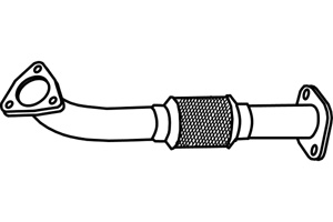 Front pipe in the group  at  Professional Parts Sweden AB (P4291)