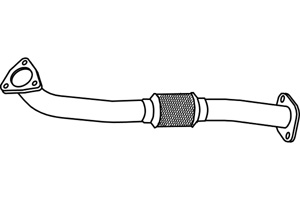 Front pipe in the group  at  Professional Parts Sweden AB (P4296)