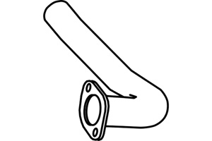 Intermediate pipe i gruppen Tillflligt dolda artiklar hos  Professional Parts Sweden AB (P4297)