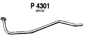 Front pipe in the group  at  Professional Parts Sweden AB (P4301)