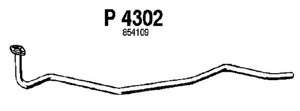 Front pipe in the group  at  Professional Parts Sweden AB (P4302)
