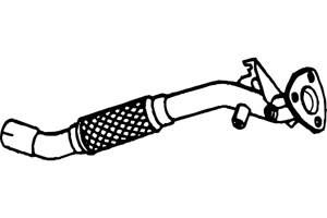 Front pipe in the group  at  Professional Parts Sweden AB (P43022)