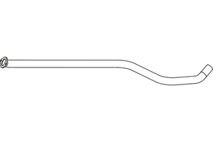 Intermediate pipe in the group  at  Professional Parts Sweden AB (P43023)