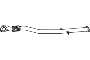 Front pipe in the group  at  Professional Parts Sweden AB (P43033)