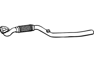 Front pipe in the group  at  Professional Parts Sweden AB (P43039)