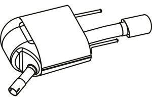 Rear muffler in the group  at  Professional Parts Sweden AB (P43048)