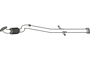 Front pipe in the group  at  Professional Parts Sweden AB (P43050)
