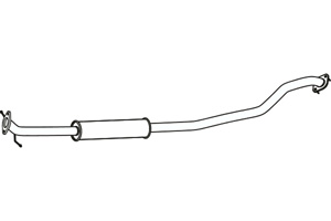 Intermediate muffler in the group  at  Professional Parts Sweden AB (P43057)