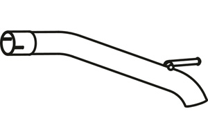 Rear pipe i gruppen Tillflligt dolda artiklar hos  Professional Parts Sweden AB (P43073)