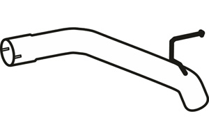 Rear pipe in the group  at  Professional Parts Sweden AB (P43078)