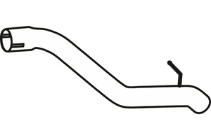 Rear pipe in the group  at  Professional Parts Sweden AB (P43079)