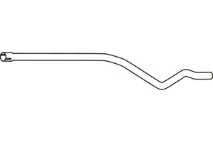 Intermediate pipe in the group  at  Professional Parts Sweden AB (P43088)
