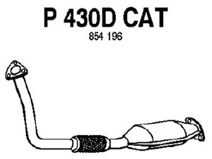 Catalytic converter i gruppen Tillflligt dolda artiklar hos  Professional Parts Sweden AB (P430DCAT)