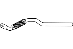 Front pipe in the group  at  Professional Parts Sweden AB (P4310)