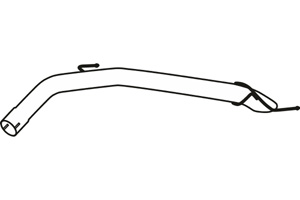 Rear pipe in the group Exhaust parts / Exhaust muffler & kits at  Professional Parts Sweden AB (P43103)