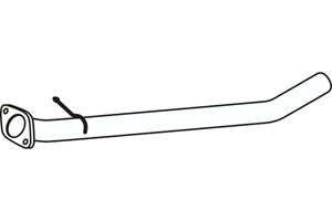 Intermediate pipe in the group Exhaust parts / Exhaust muffler & kits at  Professional Parts Sweden AB (P43151)