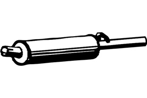 Rear muffler in the group  at  Professional Parts Sweden AB (P4374)