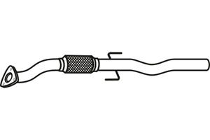 Front pipe in the group  at  Professional Parts Sweden AB (P4391)