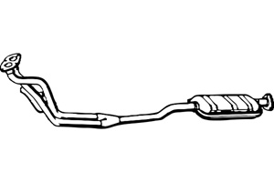 Front muffler i gruppen Tillflligt dolda artiklar hos  Professional Parts Sweden AB (P4398)