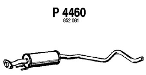 Intermediate muffler in the group  at  Professional Parts Sweden AB (P4460)