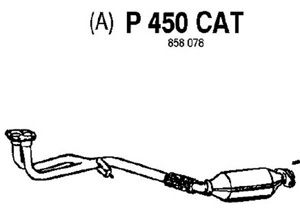 Catalytic converter in the group  at  Professional Parts Sweden AB (P450CAT)