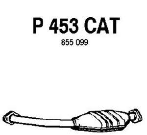 Catalytic converter in the group  at  Professional Parts Sweden AB (P453CAT)