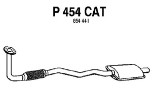 Catalytic converter in the group  at  Professional Parts Sweden AB (P454CAT)