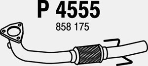 Front pipe in the group  at  Professional Parts Sweden AB (P4555)