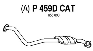 Catalytic converter i gruppen Tillflligt dolda artiklar hos  Professional Parts Sweden AB (P459DCAT)