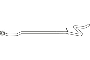 Intermediate pipe in the group  at  Professional Parts Sweden AB (P46001)