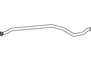 Intermediate pipe in the group  at  Professional Parts Sweden AB (P4601)