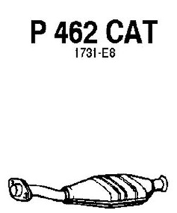 Catalytic converter in the group  at  Professional Parts Sweden AB (P462CAT)