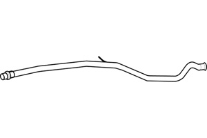 Intermediate pipe in the group  at  Professional Parts Sweden AB (P4658)