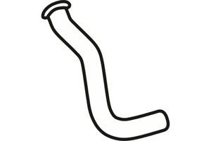 Front pipe in the group  at  Professional Parts Sweden AB (P4691)