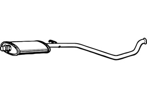 Intermediate muffler i gruppen Tillflligt dolda artiklar hos  Professional Parts Sweden AB (P4734)