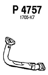 Front pipe in the group  at  Professional Parts Sweden AB (P4757)