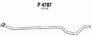 Intermediate pipe in the group  at  Professional Parts Sweden AB (P4787)