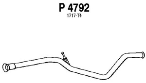 Intermediate pipe i gruppen Tillflligt dolda artiklar hos  Professional Parts Sweden AB (P4792)