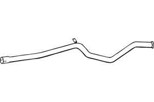 Intermediate pipe in the group  at  Professional Parts Sweden AB (P4812)